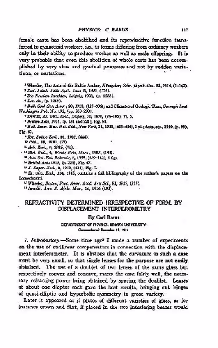 خرید و دانلود نسخه کامل کتاب Refractivity Determined Irrespective of Form, by Displacement Interferometry (1916)(en)(6s)