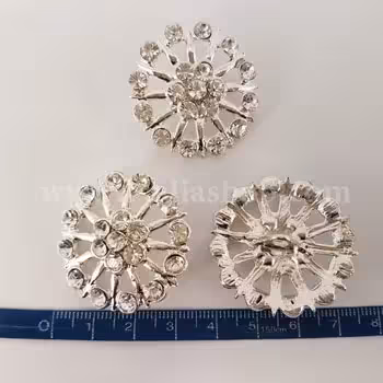 دکمه مبلی نگین دار درشت