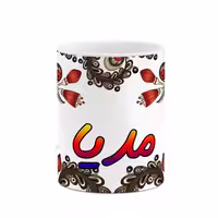 ماگ   اسم مدیا  سنتی گل و بته کد mgh47512
