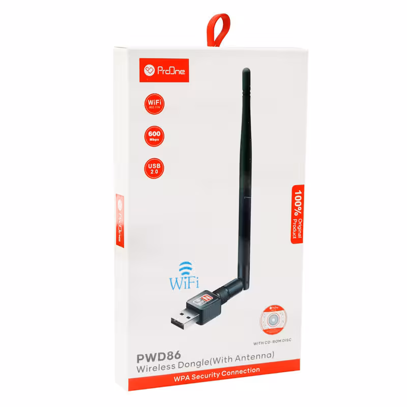 کارت شبکه بی سیم USB  پرووان مدل PWD86