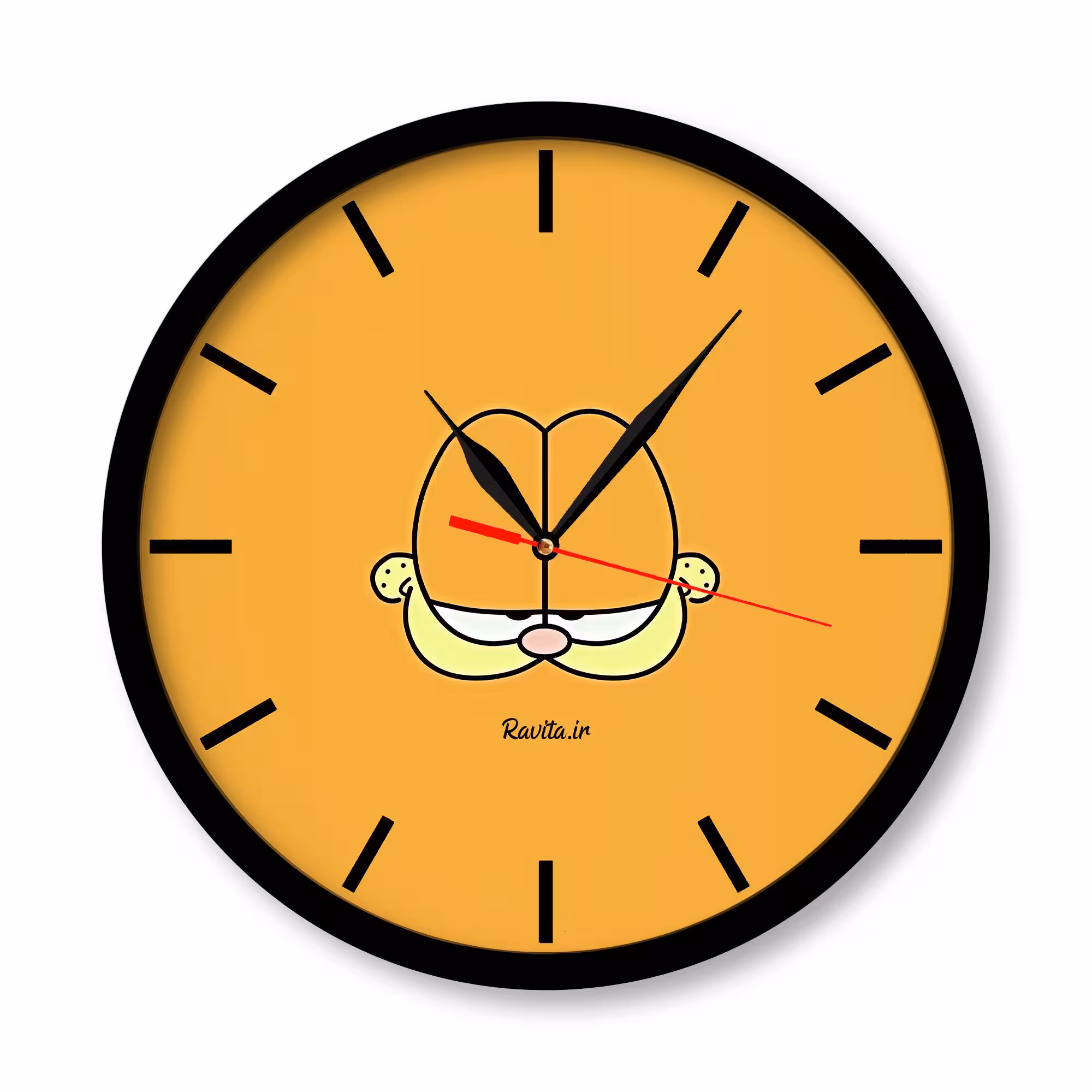 ساعت‌های دیواری راویتا طرح گارفیلد کد 2611