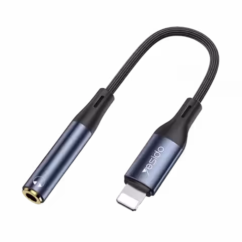 کابل تبدیل Lightning به جک Yesido مدل YAU37