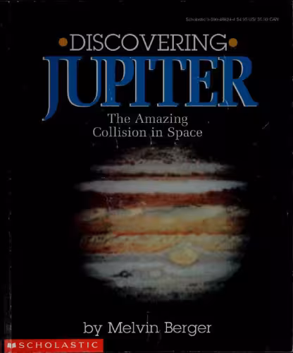 خرید و دانلود نسخه کامل کتاب Discovering Jupiter - The Amazing Collision in Space