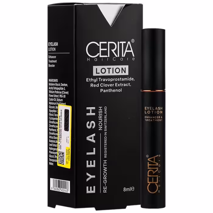 محلول تقویت کننده مژه سریتا 8 میل اصل| Cerita Eyelash Enhancer Lotion 8ml