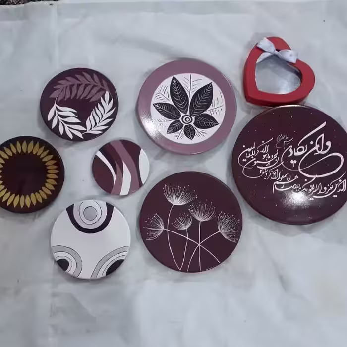 ست دیوارکوب بنفش که باپرده ویامبل خونه میشه ست کردوکاملاقابل شستشو وهررنگی که شما بخواین درخدمتم