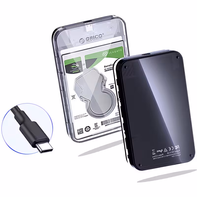 باکس هارد 2.5 اینچی HDD/SSD اوریکو DZ25C3-CR