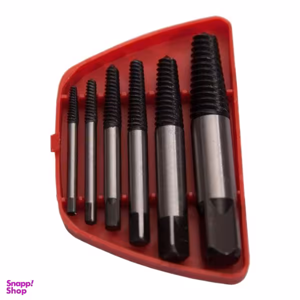 مجموعه 6 عددی مته قلاویز چپ گرد کد 36