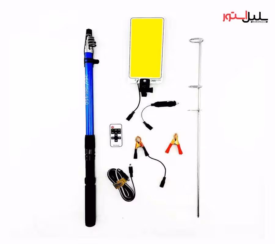 چراغ ماشینی پایه دار کمپی لنسری برند دیپ کینگ DK-03