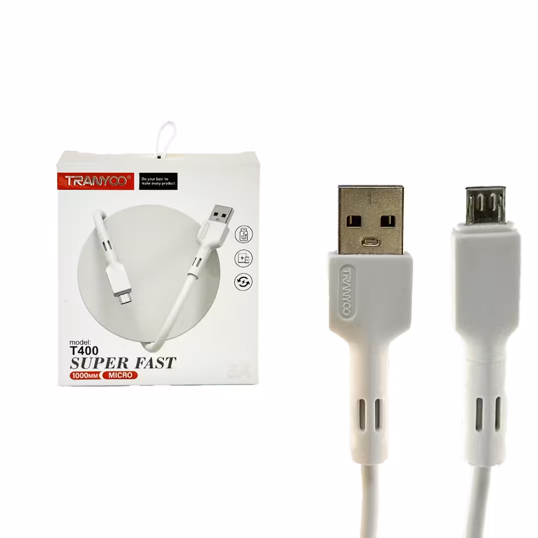 کابل تایپ سی  TRANYOO    مدل   T400    ( فاقد گارانتی )
