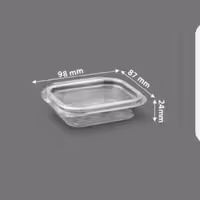 ظرف یکبار مصرف عسلی کوتاه 1000 عددی