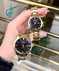 خرید ست ساعت زنانه و مردانه الگانس کلاسیک موتور پرس بالاترین کیفیت بازار کد 2117203 - ردگل