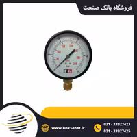 گیج فشار FG چین خشک عمودی صفحه 10 سانتی متر