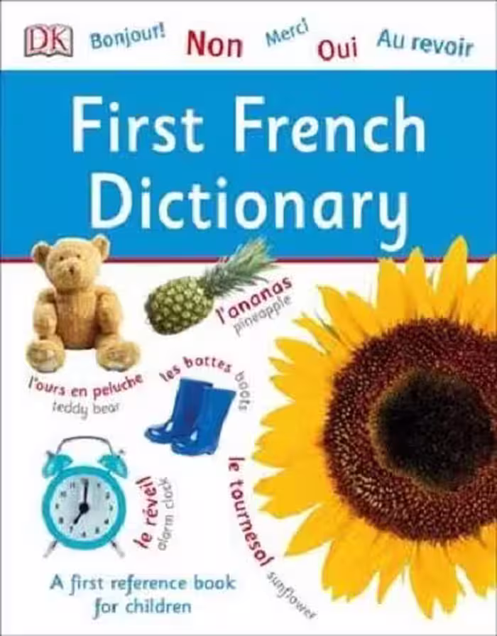 کتاب فرست فرنچ دیکشنری First French Dictionary