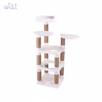 اسکرچر و درخت گربه مریلند مدل ورسای MerryLand Versay Scratcher & Cat Tree (رنگ سفید)