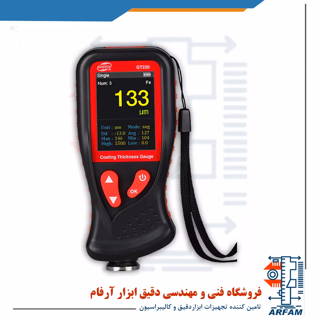 ضخامت سنج رنگ و پوشش بنتک BENETECH GT230