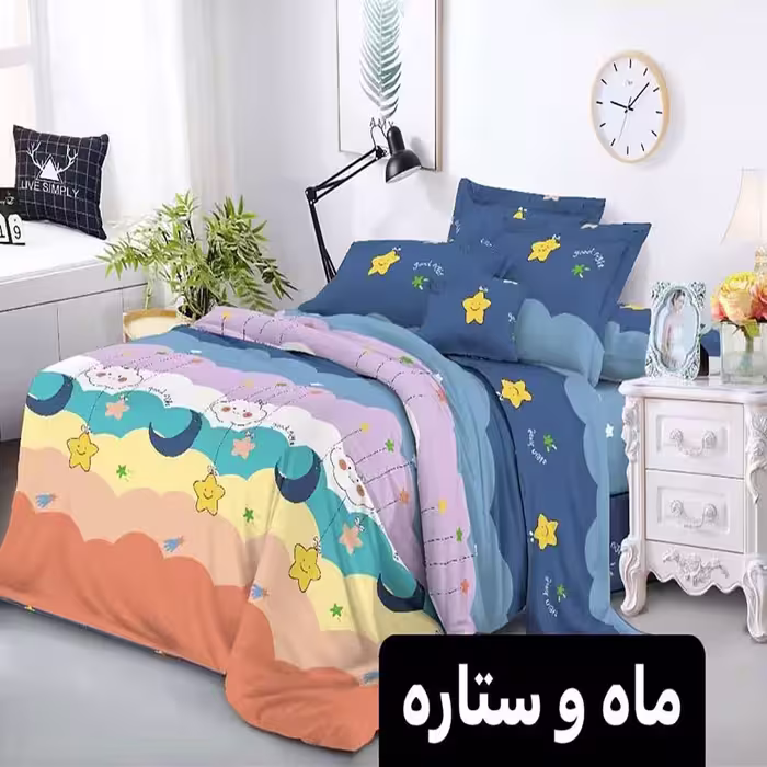 روتختی سه بعدی طرح ماه و ستاره کد 73