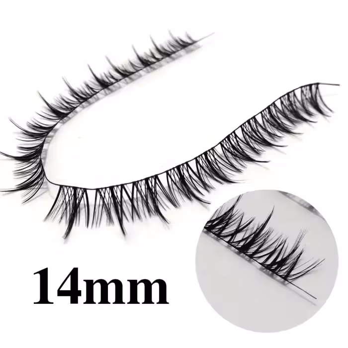 مژه ریسه ای فیشر کایلی مشکی سایز 14 میل