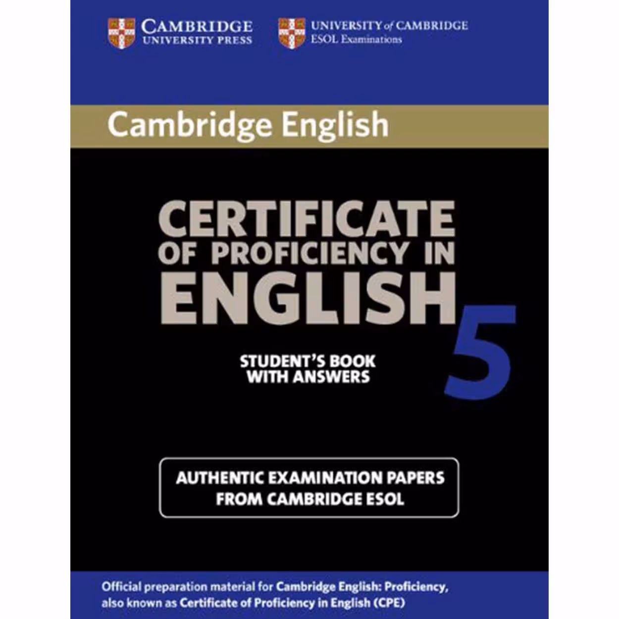 کتاب Cambridge Certificate of Proficiency in English 5