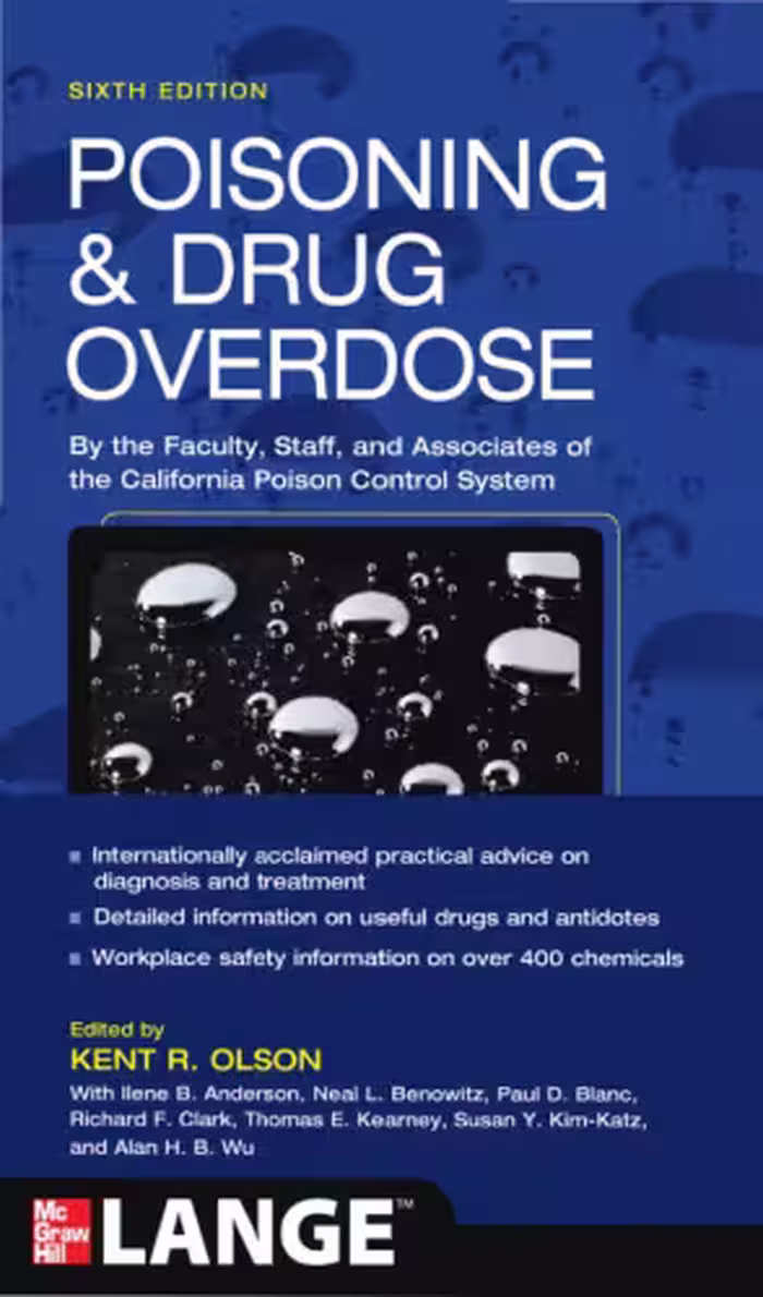 خرید و دانلود نسخه کامل کتاب Poisoning and Drug Overdose