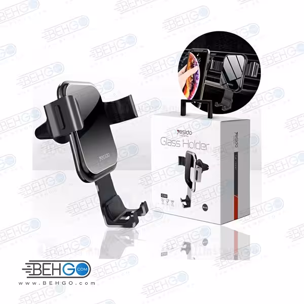 پایه نگهدارنده گوشی موبایل یسیدو مدل C46 هولدر موبایل ماشین best yesido c46 universal car phone holder stand