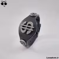 دستبند دلاری چرم گنگ بالا پسرانه و دخترانه