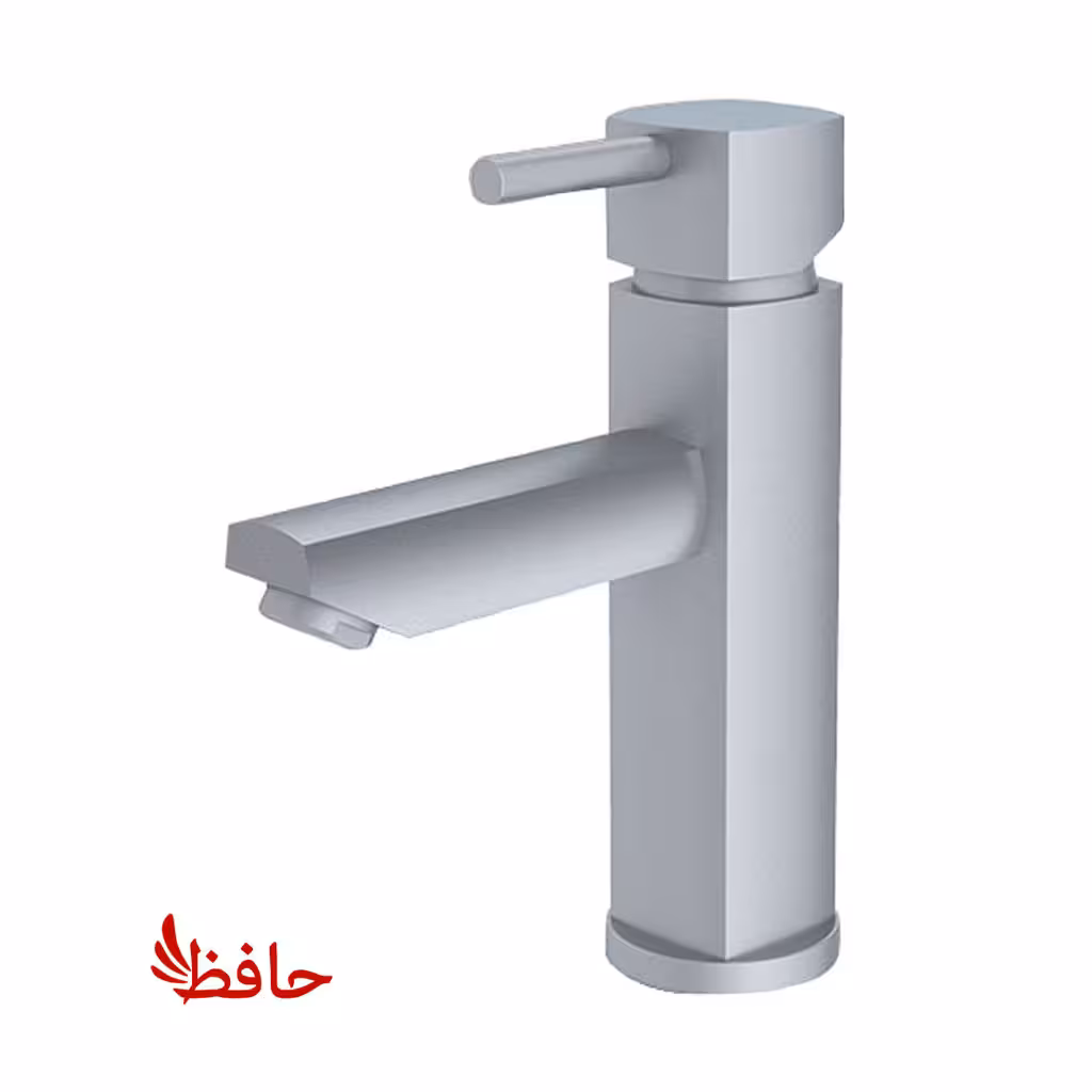 شیر روشویی شودر مدل یونیک کروم مات