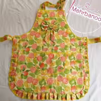 پیش بند اشپزخانه چین دار