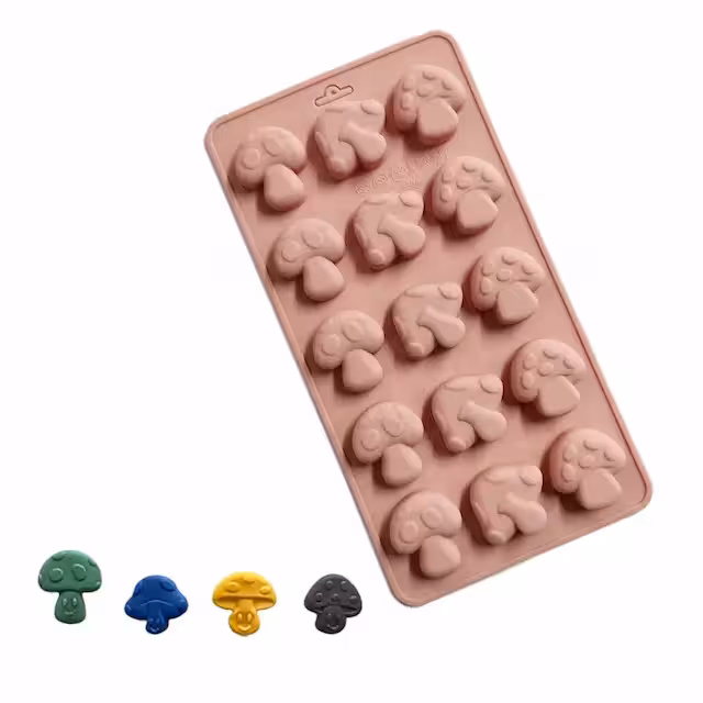 قالب سیلیکون شکلات طرح قارچ