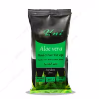 دستمال مرطوب یونی لد حاوی آلوئه ورا 12 عدد