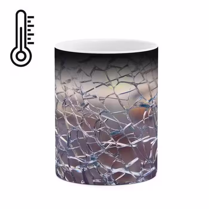 ماگ حرارتی چیتوکالا مدل شیشه شکسته کد mgh18041
