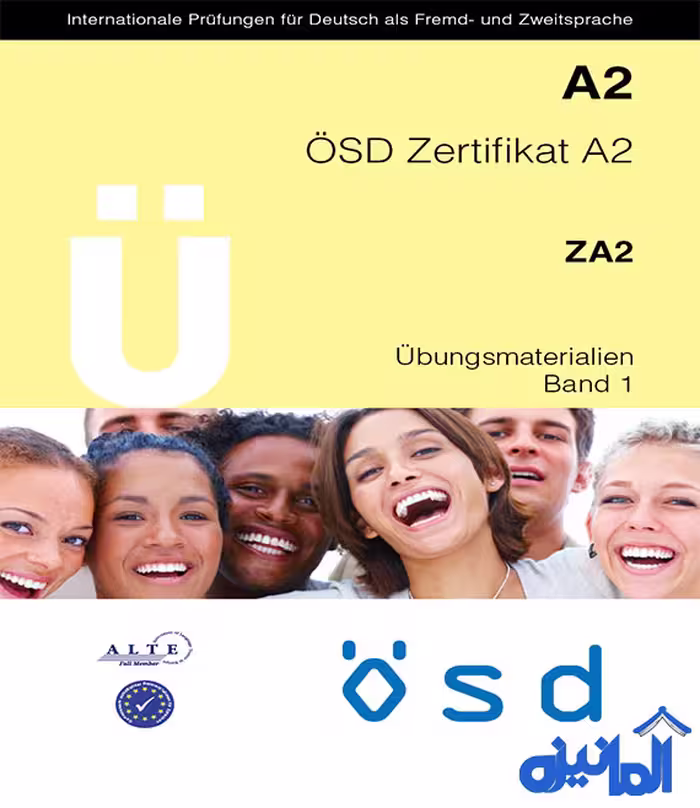کتاب آمادگی آزمون ÖSD Zertifikat A2–Übungsmaterialien Band 1 (چاپ جدید)