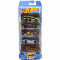 مجموعه 5 عددی ماشین Hot Wheels مدل HW City