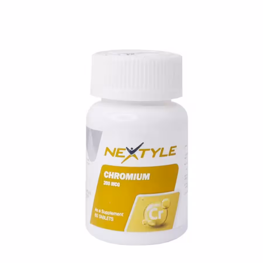 قرص کروم 200 میکروگرم نکستایل 60 عدد