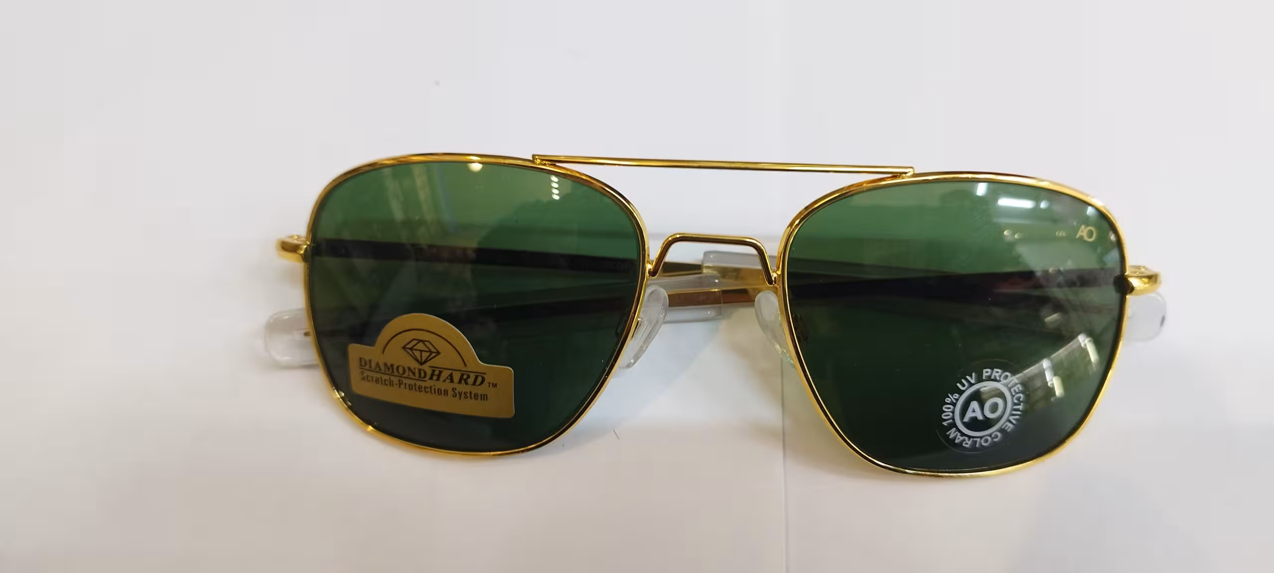 عینک آفتابی مردانه شیشه سنک فرم اصلی نشکن برند DIAMOND HARD