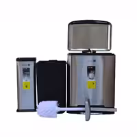 سطل و فرچه فلزی 6 لیتری