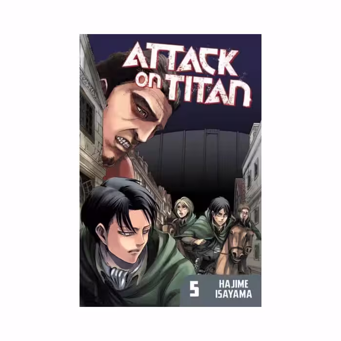 کتاب مانگا ATTACK ON TITAN 5