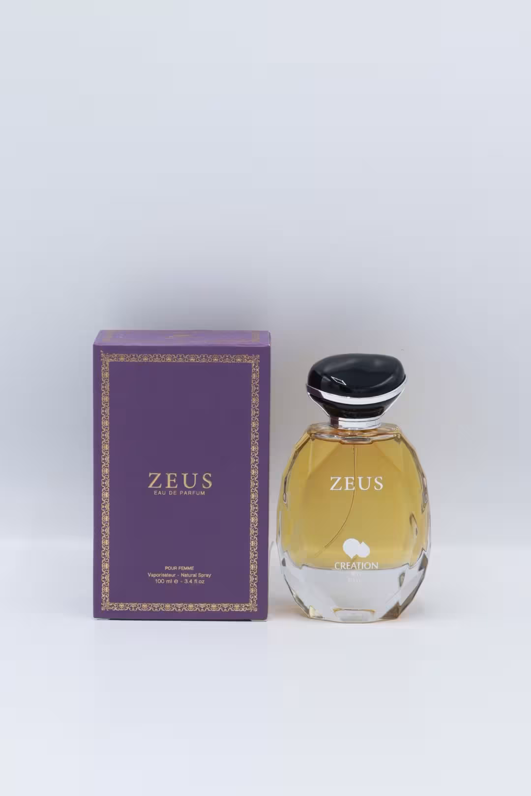ادکلن 100میل زنانه زئوس برند کریشن ZEUS برند کریشن, گرم شیرین,