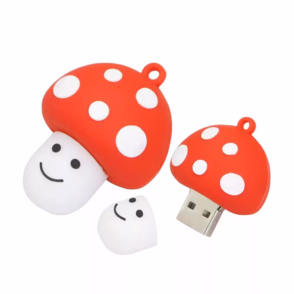 فلش مموری طرح قارچ مدل Ul-Pv-Mushr01 ظرفیت8گیگابایت