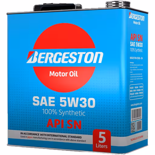 خرید روغن موتور برجستون مدل SN 5W30 پنج لیتری | اتوموبی