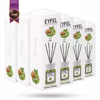 6 عدد خوشبوکننده هوا ایفل EYFEL مدل کیوی Kiwi حجم 120 میلی لیتر   (اورجینال)