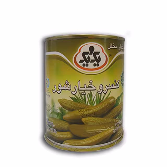 کنسرو خیارشور ممتاز یک و یک 770 گرمی