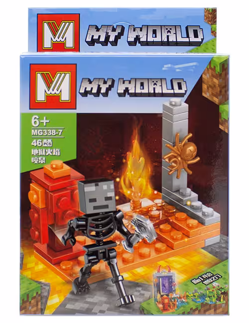 لگو 46 تکه ماینکرافت کد MG338-7