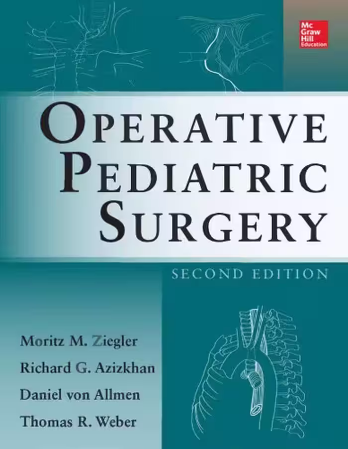 خرید و دانلود نسخه کامل کتاب Operative Pediatric Surgery