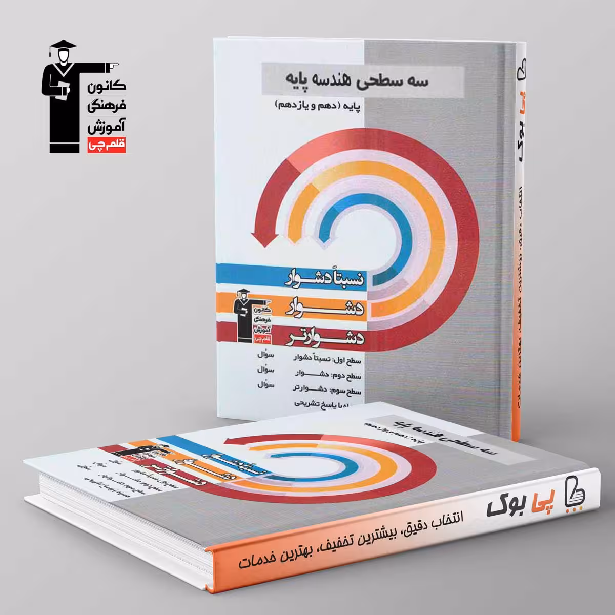 سه سطحی هندسه پایه کنکور ریاضی دهم و یازدهم قلم چی