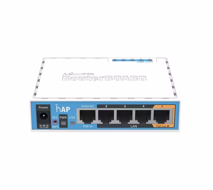 روتر و اکسس پوینت بی سیم میکروتیک مدل RB952Ui-5ac2nD | hAP ac lite