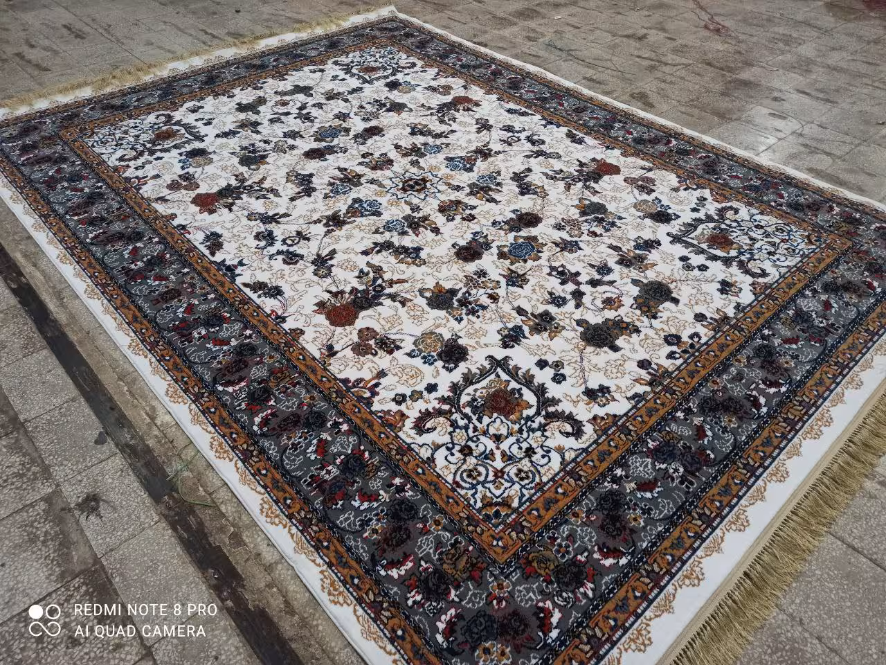 فرش ماشینی 12متری ارزان قیمت نقشه گیلدا(ارسال رایگان)