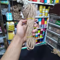 نخ کنفی(نخ گونی ) متوسط (6نخ)بسته 10 متری