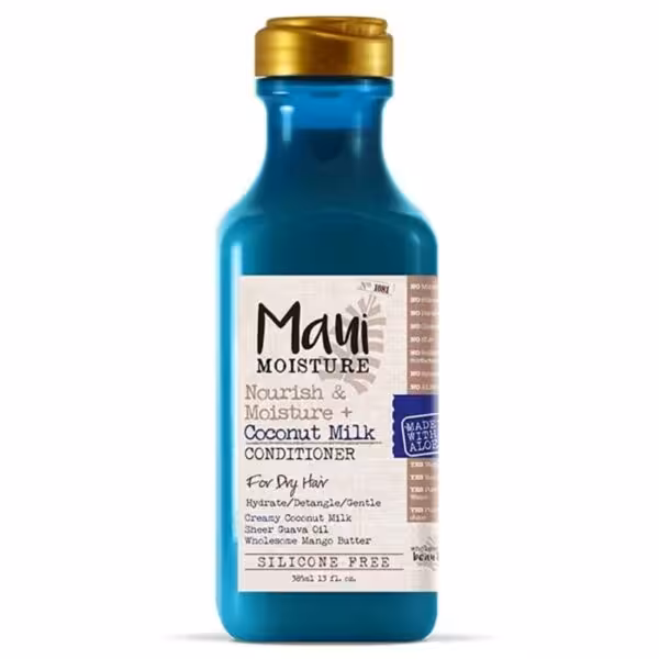 نرم کننده مائویی maui حجم 385 میل ساخت آمریکاcoconut milk مناسب موهای خشک و آسیب دیده