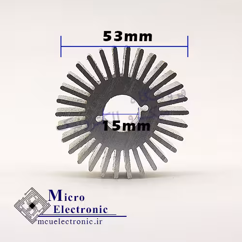 هیت سینک خورشیدی قطر 53mm ضخامت 20mm