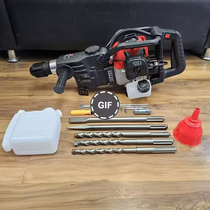 چکش تخریب 11 کیلویی دو کاره بنزینی باس مدل 58GH